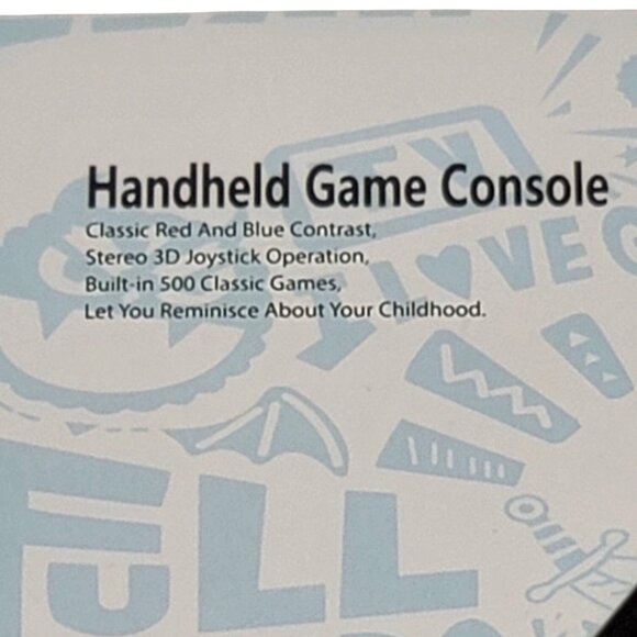 Handheld Gaming Console 500 Pre-loaded Games - Picture 6 of 13